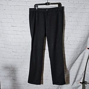 Betabrand sz 34 x 32 charcoal gray dress pants MP30
